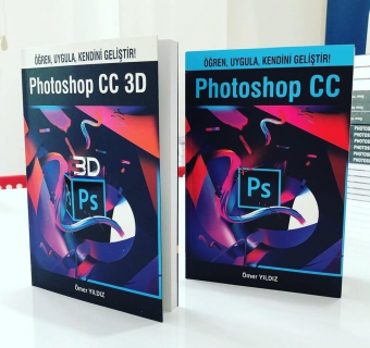 Photoshop CC ve CC 3D Kitaplarım Çıktı!