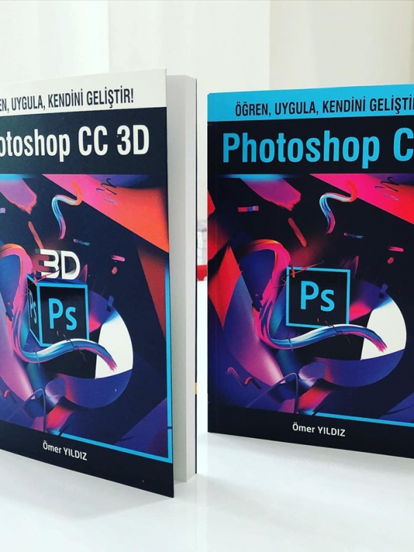 Photoshop CC ve CC 3D Kitaplarım Çıktı!
